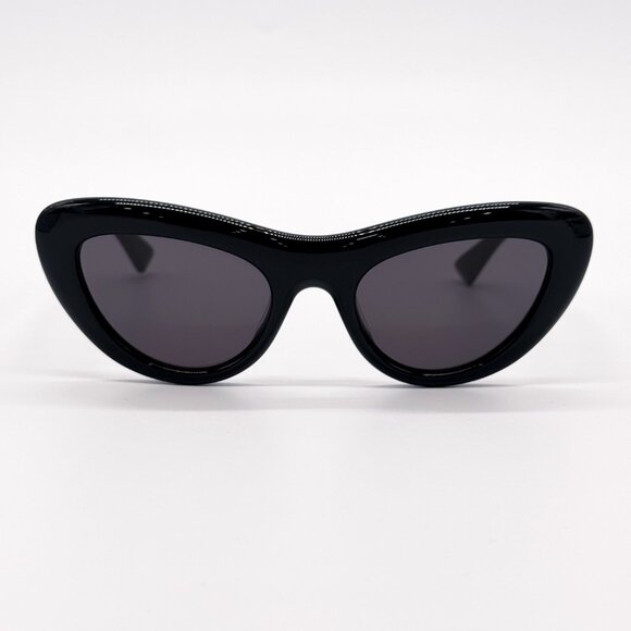 NEW BOTTEGA VENETA BV1282S 001 BLACK CAT EYE WOMEN SUNGLASSES BOTTEGA VENETA main image 5